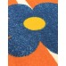 Российский ковер Кристалл 1021 Оранжевый овал